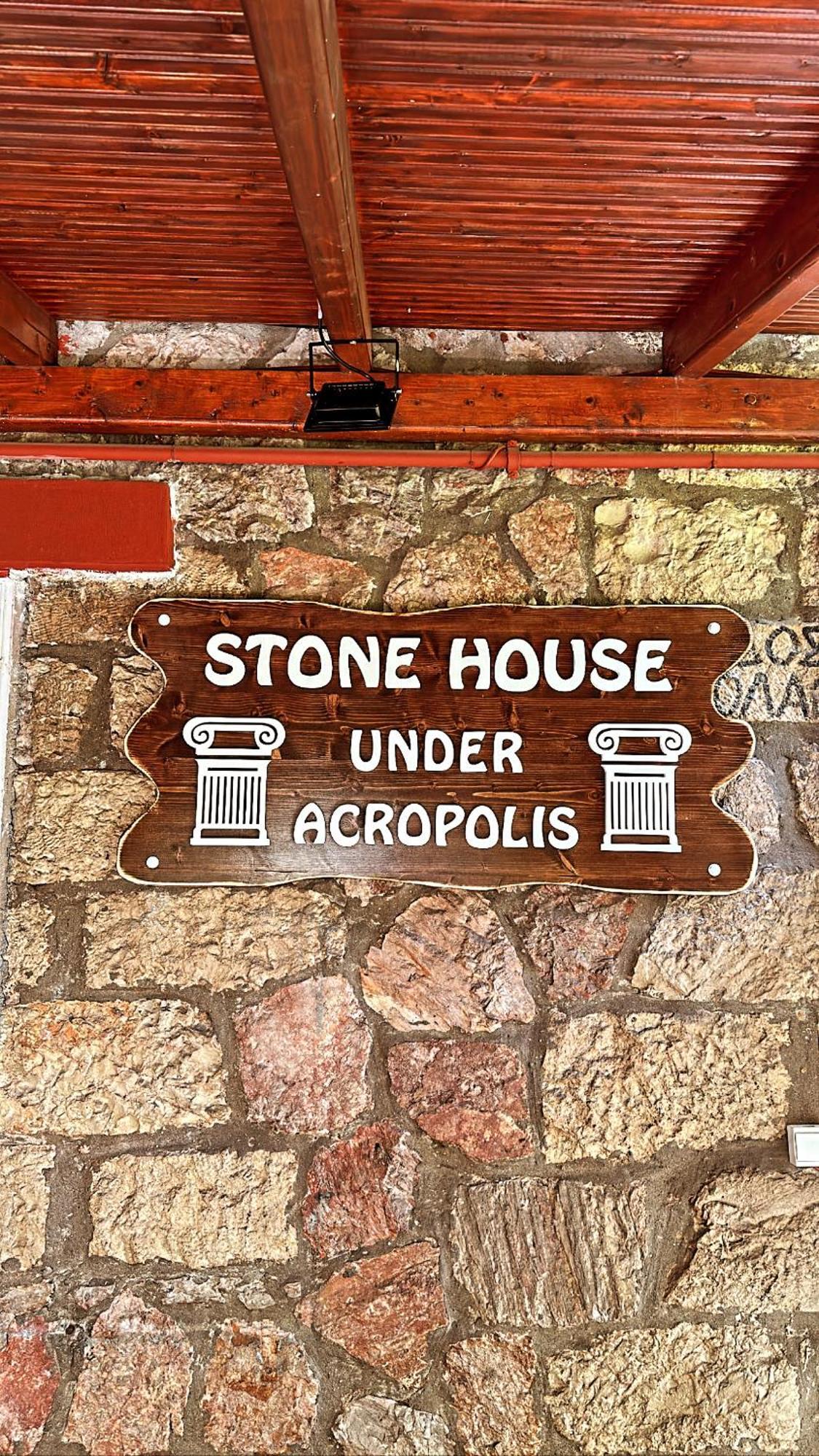 Stone House Under Acropolis Apartman Athén Kültér fotó